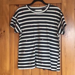 Stripes and Poka Dot T-Shirt